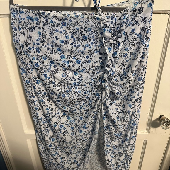 SHEIN Blue Floral Bikini Set - Picture 3 of 4